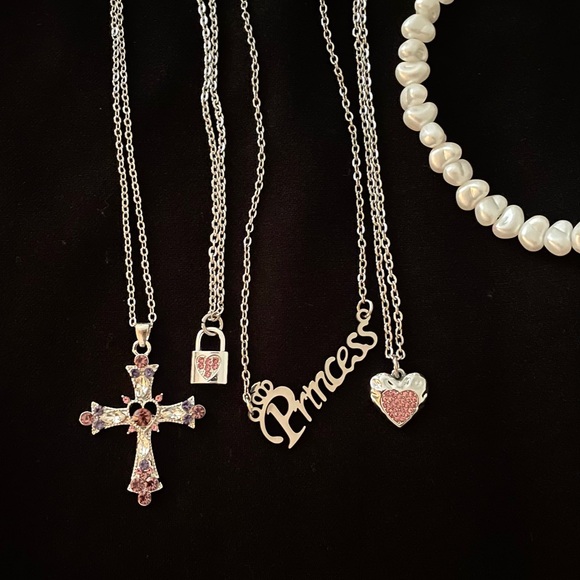 Jewelry - Silver necklace lot | 5 necklaces